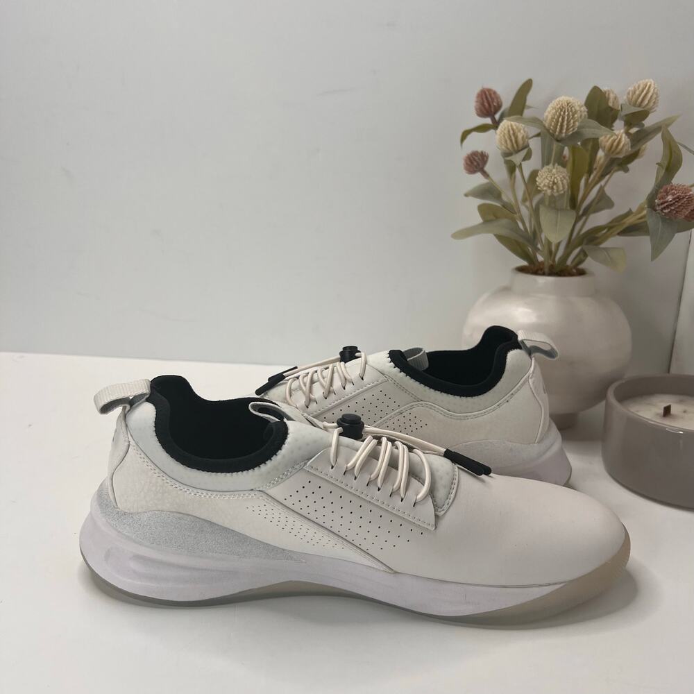 Clove Classic Nursing Sneaker Brilliant White/Black Collar Women W11.5/M10 Men - Picture 7 of 9